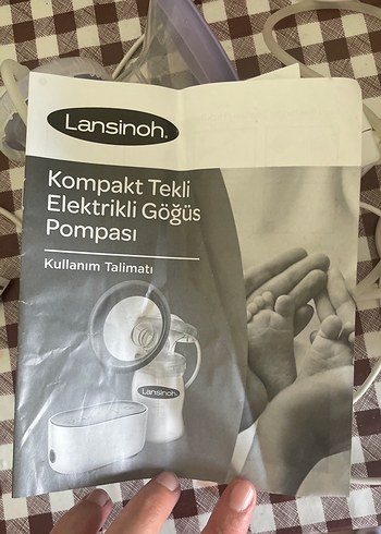 Lansinoh Kompakt Tekli Elektrikli Göğüs Pompası - Görsel 6