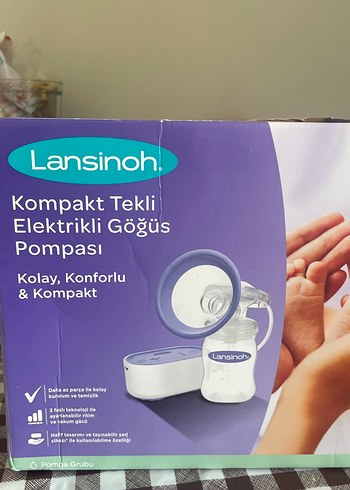 Lansinoh Kompakt Tekli Elektrikli Göğüs Pompası