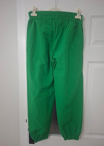 Kadın Yeşil Rahat Kesim Eşofman Altı - Görsel 3