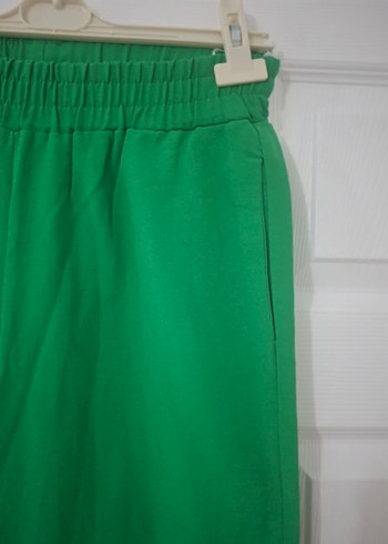 Kadın Yeşil Rahat Kesim Eşofman Altı - Görsel 4