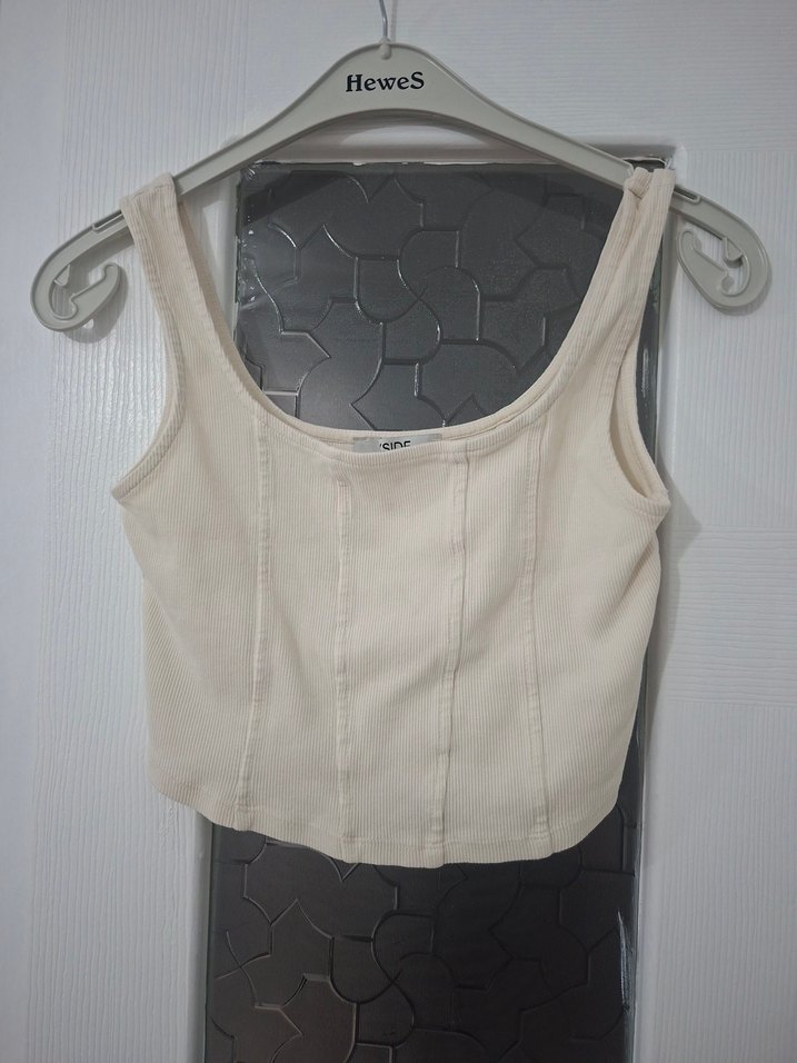 Bej Kolsuz Mini Büstiyer - Görsel 3