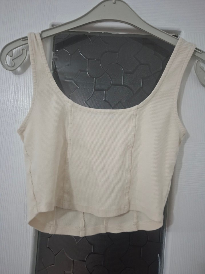 Bej Kolsuz Mini Büstiyer - Görsel 4