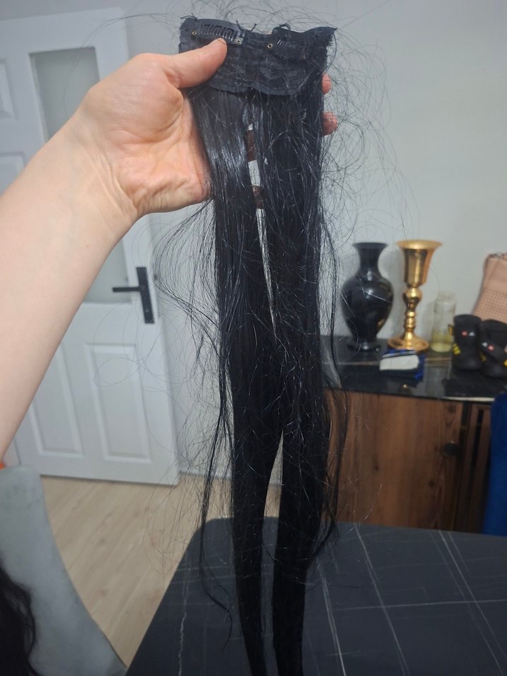 Gri Sentetik Kumaşlı Gotik Saç Aksesuarı - Görsel 2