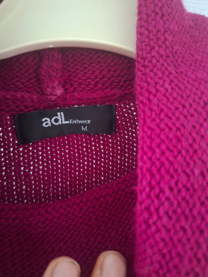 Bordo Yünlü Kadın Boğazlı Kazak - Görsel 5