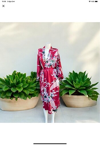 İpek Vietnam kimono