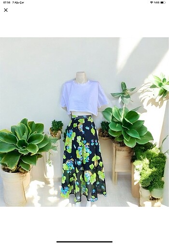 Vintage Maxi etek