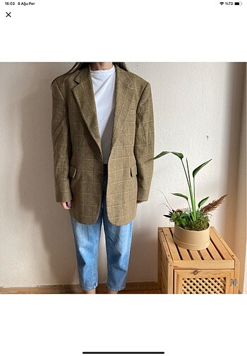 Diğer Vintage Oversize Blazer