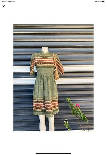 Vintage Boho elbise