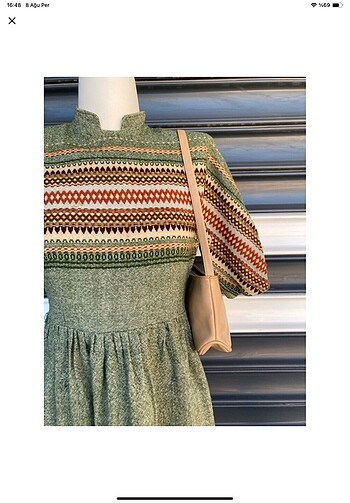 xs Beden Vintage Boho elbise