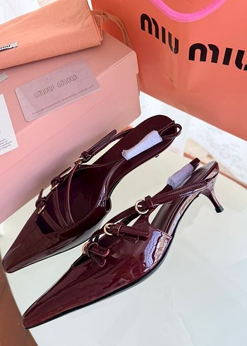 MIU MIU TOPUKLU AYAKKABI - Görsel 3