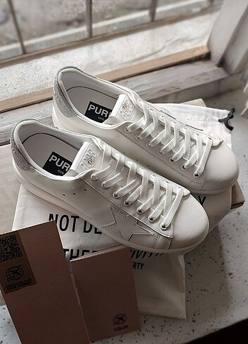38 Beden beyaz Renk Golden goose purestar