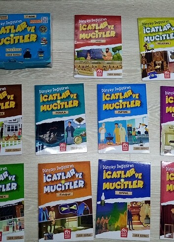 Beden İcatlar ve Mucitler hikaye kitap seti