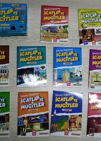 Beden Renk İcatlar ve Mucitler hikaye kitap seti