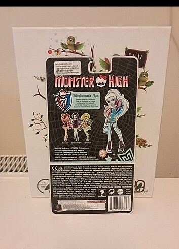 Diğer Monster High Abbey Bominable kiyafet