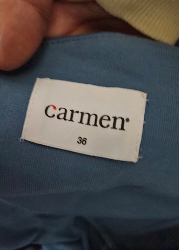 Mavi Drapeli Uzun Abiye Elbise - Görsel 2