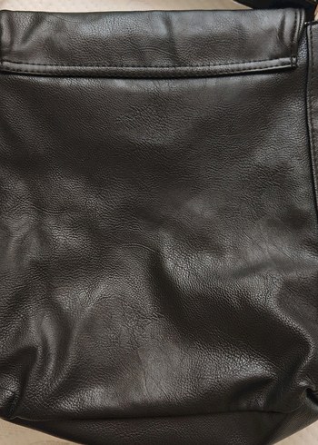 Siyah Deri Kadın Çanta - Görsel 3