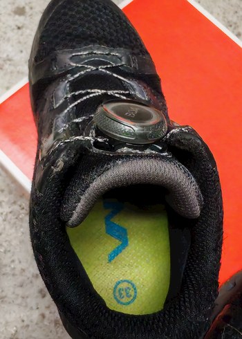 Siyah Erkek Çocuk Biker Tarzı Spor Ayakkabı - Görsel 4