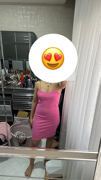 Pembe elbise - Görsel 2