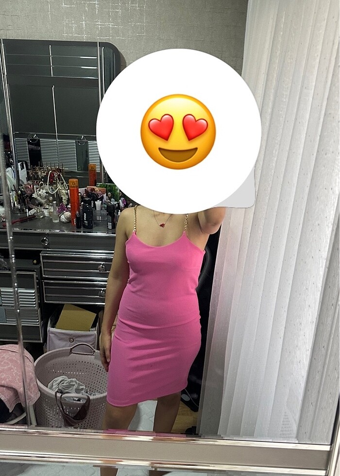 Pembe elbise - Görsel 2