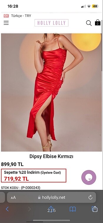 Diğer Holly Lolly elbise