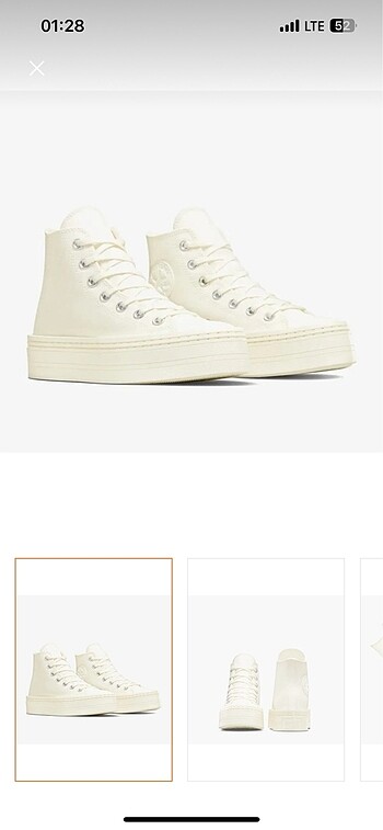 Converse Converse Chuck Taylor All Star Modern Lift Platform Canvas Kadin