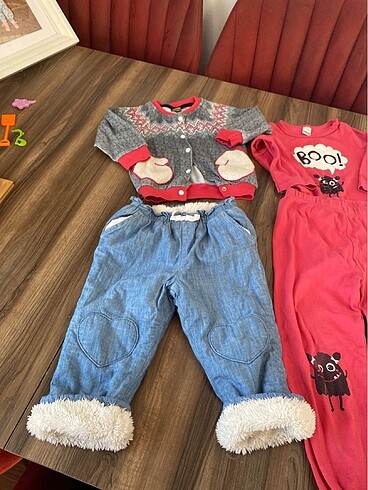 2 Yaş Beden mavi Renk gap pantolon