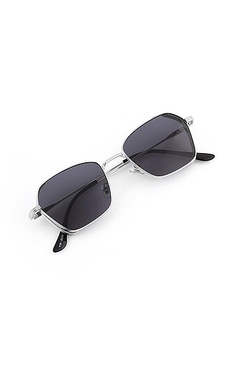 Gucci Dikdörtgen Siyah Unisex Güneş Gözlüğü