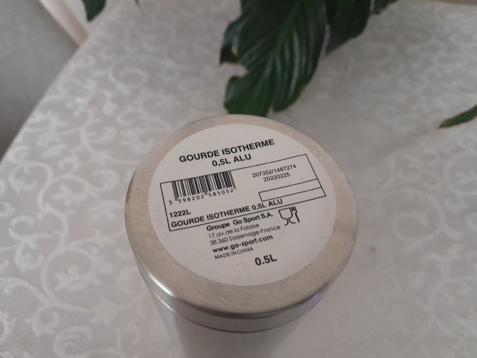 Mavi Termos Şişe - 12 Saat Isı Koruma - Görsel 2