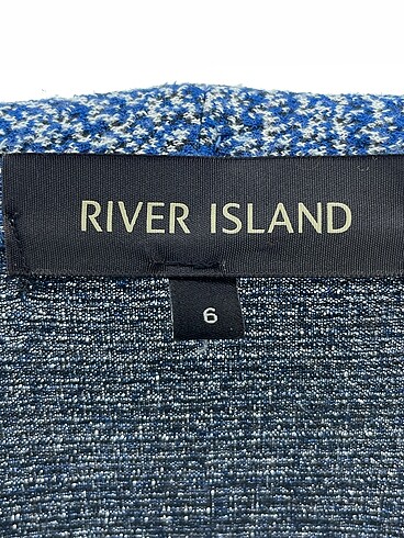 34 Beden mavi Renk River Island Kot Ceket %70 İndirimli.