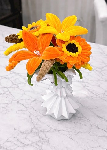 El yapımı solmayan çiçek - Görsel 2