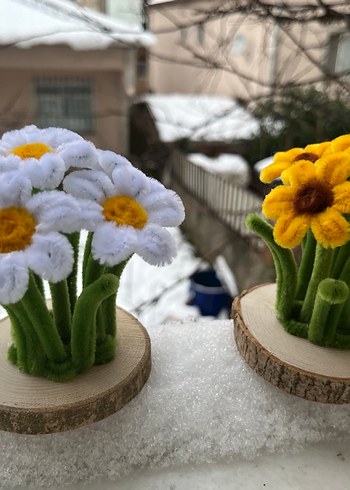 El Yapımı Çiçek Dekorları mini - Görsel 2