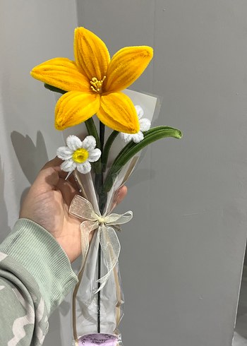 Bohem Çiçekli El Yapımı Dekoratif Buketler - Görsel 4