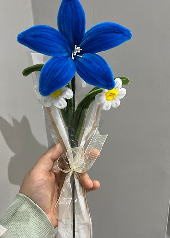 Bohem Çiçekli El Yapımı Dekoratif Buketler - Görsel 2