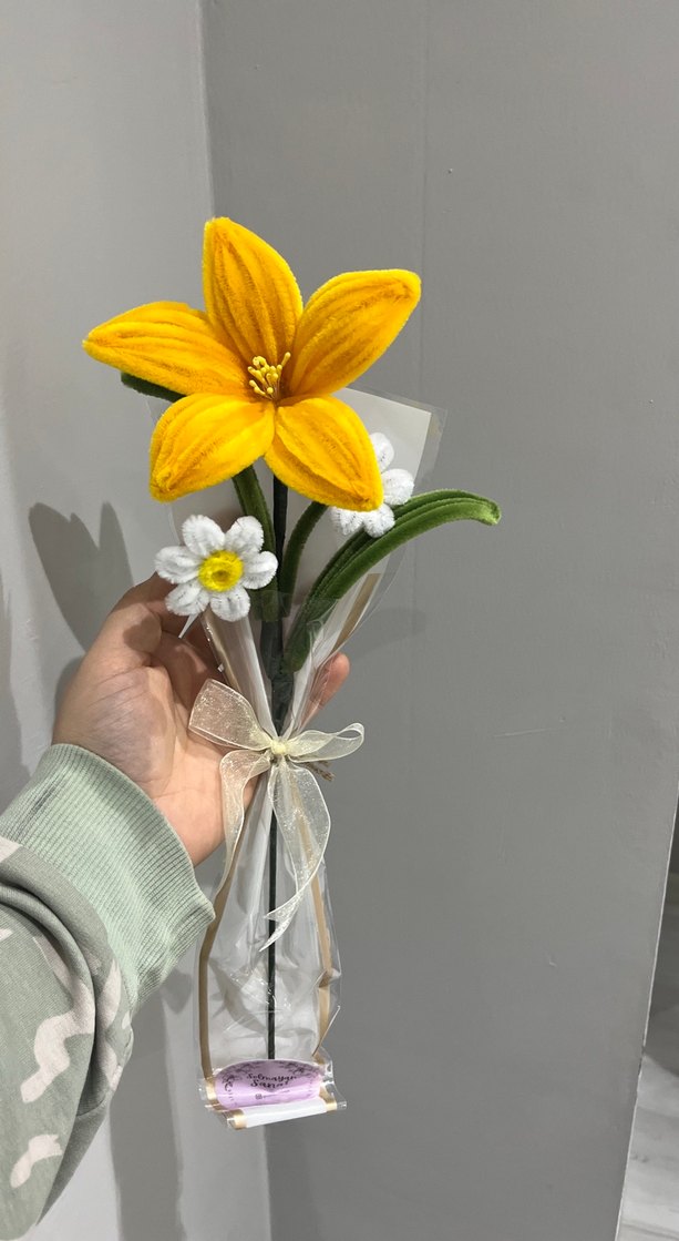 Bohem Çiçekli El Yapımı Dekoratif Buketler - Görsel 4