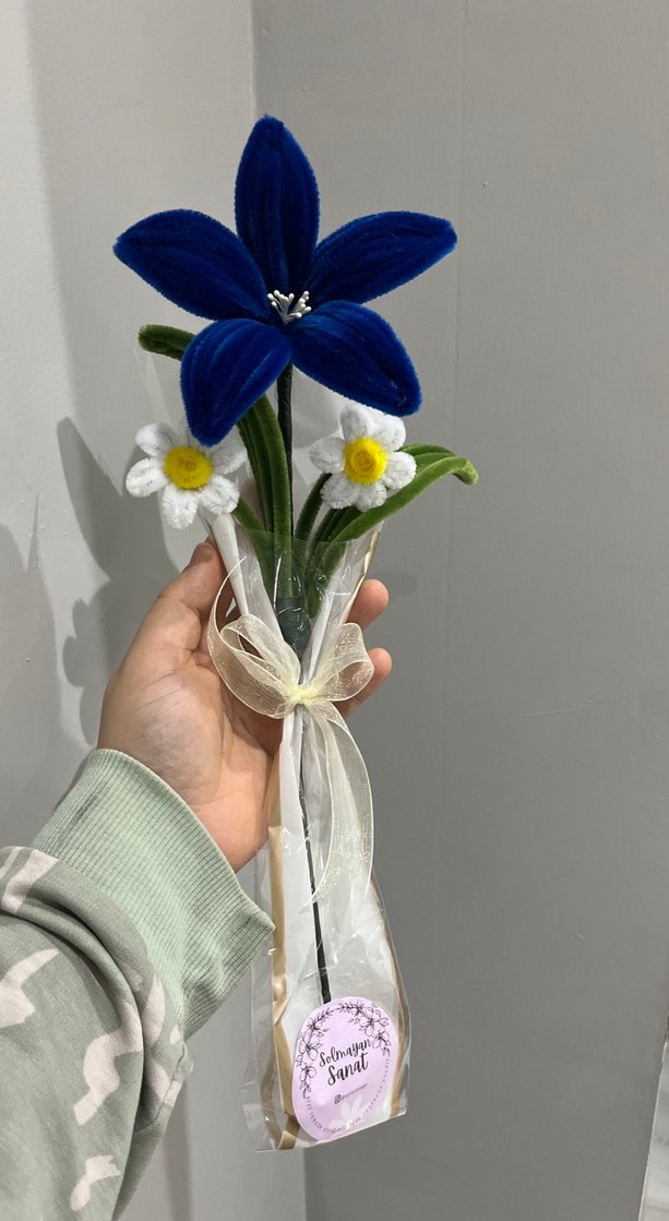 Bohem Çiçekli El Yapımı Dekoratif Buketler - Görsel 5