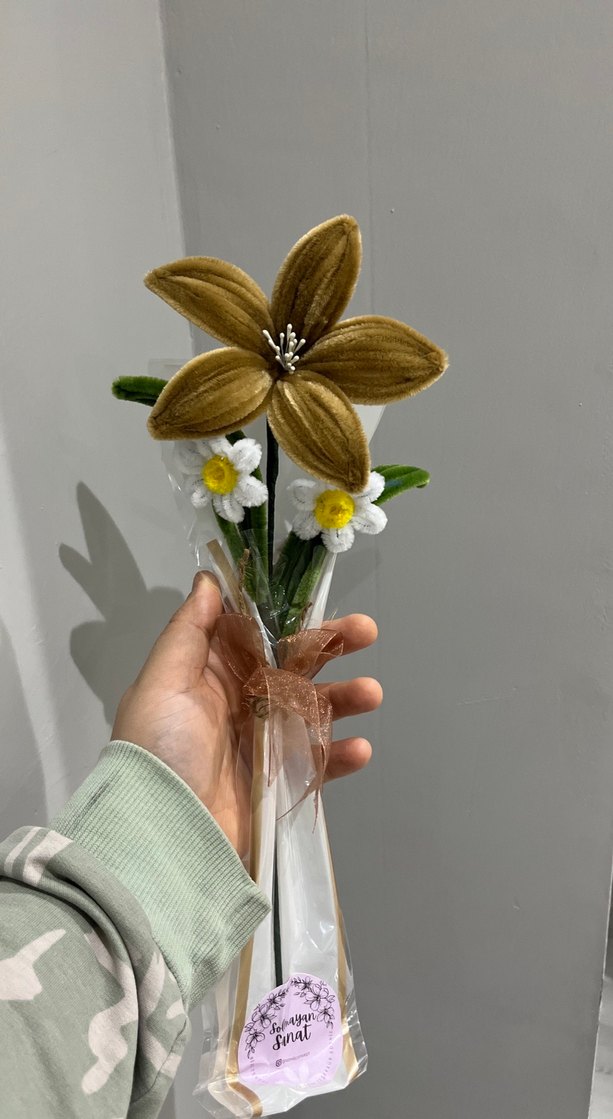 Bohem Çiçekli El Yapımı Dekoratif Buketler - Görsel 3