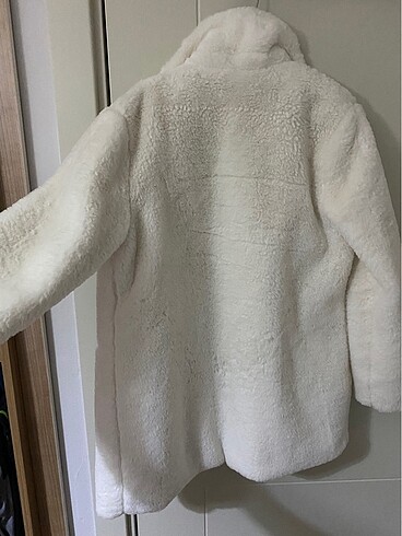 40 Beden beyaz Renk Peluş Kürk