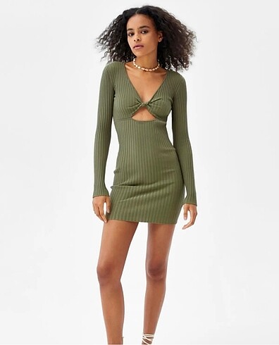 hemen teslim bershka elbise