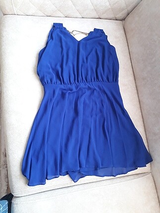 mini şıfon elbise