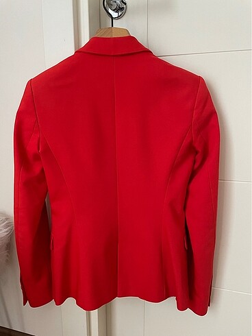 xs Beden Zara kırmızı blazer ceket