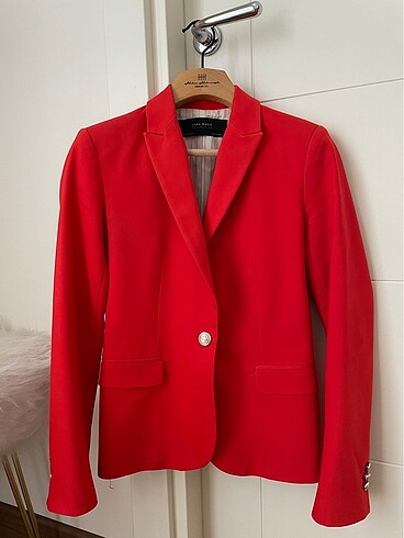 Zara Zara kırmızı blazer ceket