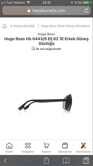Hugo Boss Hugo Boss 0 Kutusunda