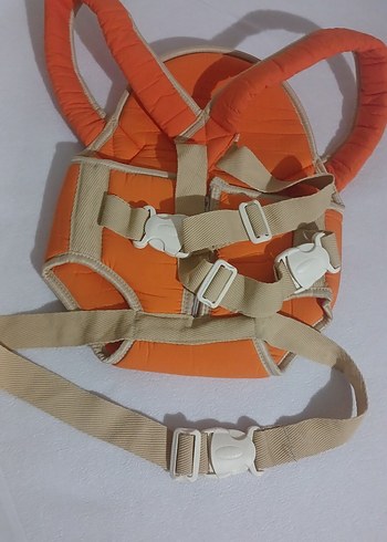 Turuncu Bebek Taşıyıcı Kanguru - Görsel 6