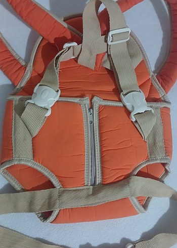 Turuncu Bebek Taşıyıcı Kanguru - Görsel 4