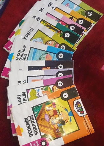 Çocuklar İçin 10 Kitaplık Hikaye Seti - Görsel 3