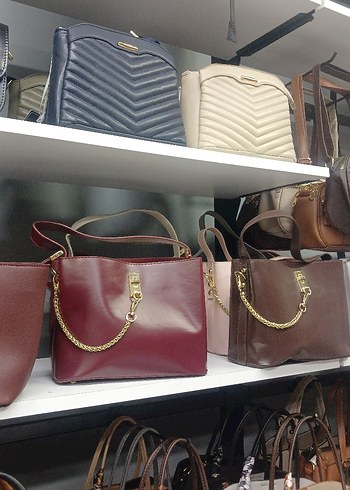 Kadın Deri Modern Klasik Çapraz Çanta - Görsel 9