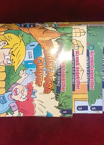Çocuklar için Renkli Dedektif kitapları - Görsel 2