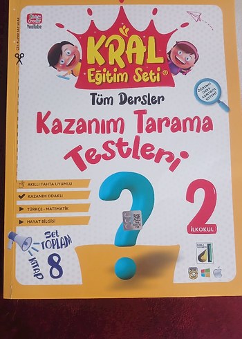 Kral Eğitim Seti 2. Sınıf 8 Kitap - Görsel 2
