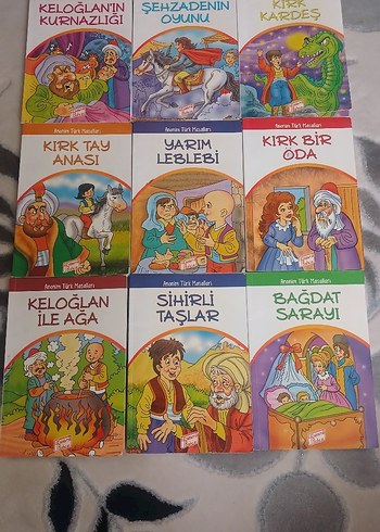 Anadolu Türk Masalları Seti - 9 Kitap - Görsel 2