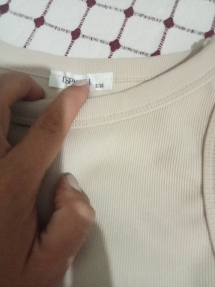 Bej Kolsuz Mini Kadın Atlet - Görsel 2